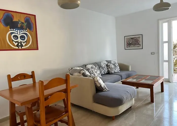 Playa Chica With Terrace 100 M From The Sea